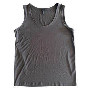 EILEEN FISHER BROWN TANK TOP SIZE MEDIUM NWOT